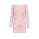 Прозора сорочка з довгим рукавом YOLANDA CHEMISE pink XXL/XXXL - Passion, трусики EL14309 фото 3