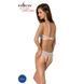 Комплект: бра, трусики с ажурным декором и открытым шагом Ursula Set white XXL/XXXL &mdash; Passion SO5846 фото 2