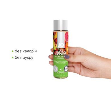 Змазка на водній основі System JO H2O &mdash; Tropical Passion (120 мл) без цукру, рослинний гліцерин SO1674 фото