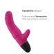 Вибратор рельефный Adrien Lastic Cyclone Magenta со стимуляцией точки G, два мотора AD10784 фото 3