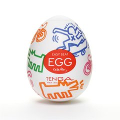Мастурбатор яйцо Tenga Keith Haring EGG Street SO1649 фото