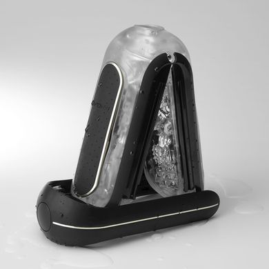 Мастурбатор Tenga Flip Zero Electronic Vibration Black, изменяемая интенсивность, раскладной SO2445 фото