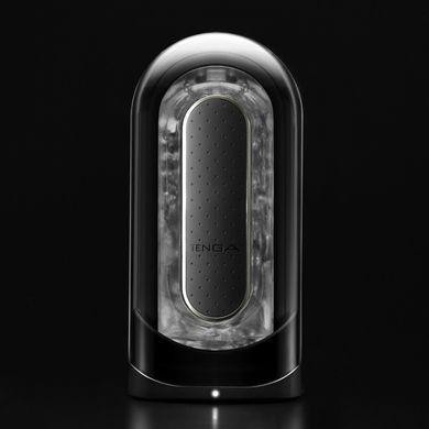 Мастурбатор Tenga Flip Zero Electronic Vibration Black, змінна інтенсивність, розкладний SO2445 фото