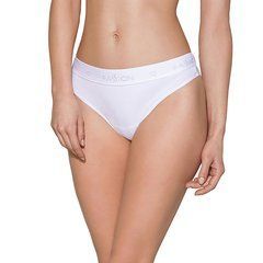 Трусики-бразиліана з бавовни Passion PS005 PANTIES white, size M SO4224 фото