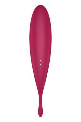 Вакуумный вибратор Satisfyer Twirling Pro+ dark red SO6715 фото
