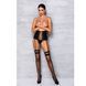 Пояс-корсет з екошкіри CELINE SET WITH OPEN BRA S/M &mdash; Passion: шнурівка, знімні пажі для панчіх, стр SO6410 фото 3
