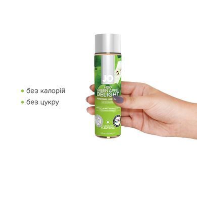 Смазка на водной основе System JO H2O &mdash; Green Apple (120 мл) без сахара, растительный глицерин SO1677 фото