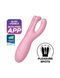 Клиторальный смарт вибратор Satisfyer Threesome 4 Pink с тремя пальчиками SO6082 фото 1