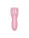Клиторальный смарт вибратор Satisfyer Threesome 4 Pink с тремя пальчиками SO6082 фото 2
