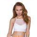 Спортивный топ с прозрачной вставкой Passion PS006 TOP white, size L SO4243 фото 1