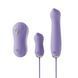Набір 3в1 Zalo &mdash; UNICORN Set Violet, віброяйце, пульсатор, вакуумний стимулятор SO6688 фото 1