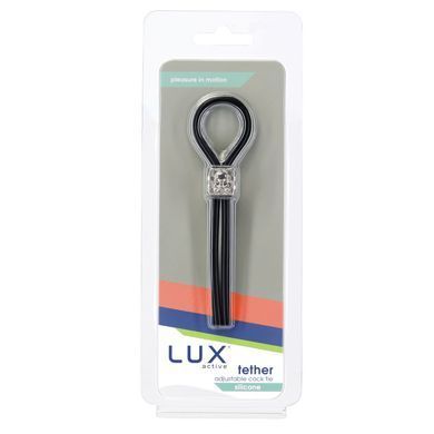 Ерекційне кільце LUX Active &ndash; Tether &ndash; Adjustable Silicone Cock Tie SO6844 фото