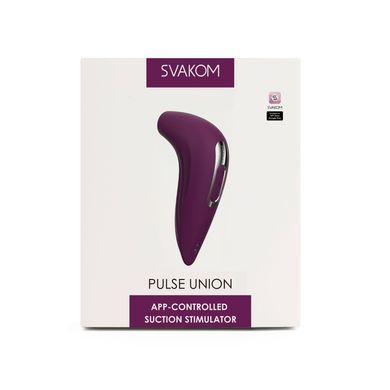 Вакуумний смарт стимулятор Svakom Pulse Union, інтенсивна стимуляція SO6373 фото
