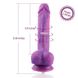 Фаллоимитатор 8.2″ с вибрацией для секс-машин Hismith Purple Silicone Dildo with Vibe SO6212 фото 3