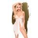 Бебі-дол з ажурним бралетом та високим розрізом Penthouse - Sweet Beast White M/L SO4332 фото 1