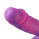 Фаллоимитатор 8.2″ с вибрацией для секс-машин Hismith Purple Silicone Dildo with Vibe SO6212 фото 6