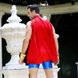 Мужской эротический костюм супермена "Готовый на всё Стив" S/M: плащ, портупея, шорты, манжеты SO2292 фото 5