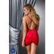 Сорочка приталенная с открытой спиной LENA CHEMISE red 6XL/7XL - Passion, трусики PS1027 фото 4