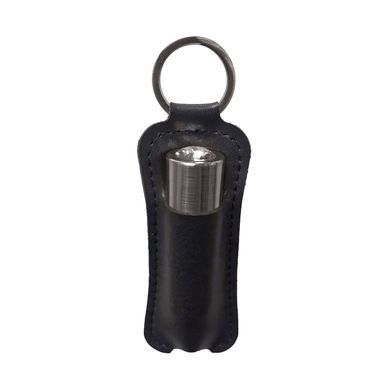 Віброкуля PowerBullet - First-Class Bullet 2.5" with Key Chain Pouch, Gun Metal SO6846 фото