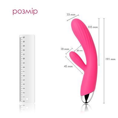 Интеллектуальный вибратор кролик с подогревом Svakom Angel Plum Red SO4848 фото