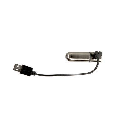 Віброкуля PowerBullet - First-Class Bullet 2.5" with Key Chain Pouch, Gun Metal SO6846 фото