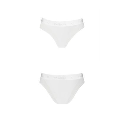 Трусики с прозрачной вставкой Passion PS002 PANTIES white, size M SO4196 фото
