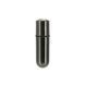 Віброкуля PowerBullet - First-Class Bullet 2.5" with Key Chain Pouch, Gun Metal, Серебристый/черный