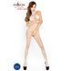 Бодістокінг Passion BS022 white, комбінезон PBS022W фото 2