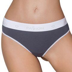 Спортивні трусики-стрінги Passion PS007 PANTIES dark grey, size L SO4247 фото