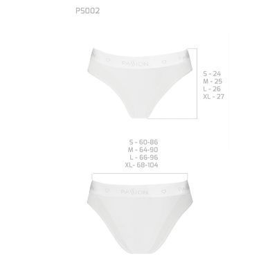 Трусики с прозрачной вставкой Passion PS002 PANTIES white, size S SO4197 фото