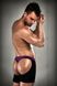 Мужские шорты с фиолотовым гульфиком Passion 009 THONG violet S/M PSM0092 фото 2