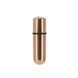 Вибропуля PowerBullet - First-Class Bullet 2.5" with Key Chain Pouch, Rose Gold, Розовое золото