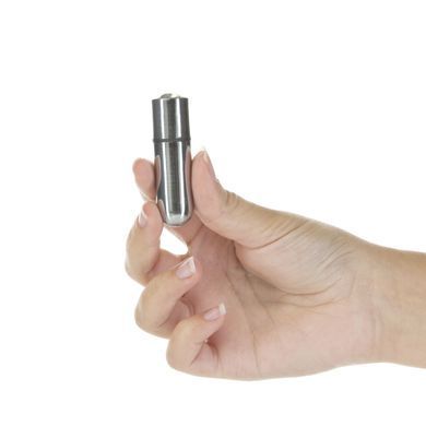Віброкуля PowerBullet - First-Class Bullet 2.5" with Key Chain Pouch, Silver SO6848 фото
