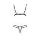 Комплект білизни ORIHIME SET white L/XL - Passion: стрепи: ліф і трусики EL16407 фото 4
