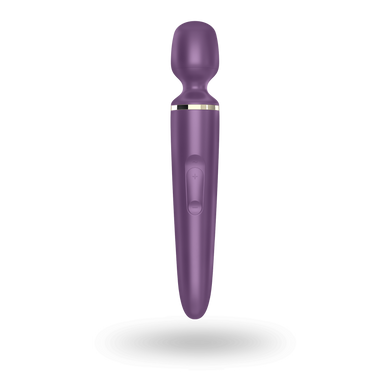 Вибромассажер Satisfyer Wand-er Woman (Purple/Gold) водонепроницаемый, мощный, размер XXL SO3457 фото
