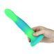 Фалоімітатор, що світиться у темряві, ADDICTION - Rave - 8" Glow in the Dark Dildo - Blue Green SO6849 фото 5