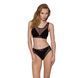 Топ з прозорою вставкою Passion PS002 TOP black, size L SO4199 фото 3