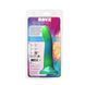 Фалоімітатор, що світиться у темряві, ADDICTION - Rave - 8" Glow in the Dark Dildo - Blue Green SO6849 фото 9