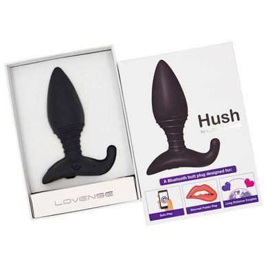 Анальная смарт вибропробка Lovense Hush, размер S SO4084 фото