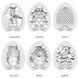 Набір Tenga Egg Hard Boild Pack (6 яєць) EGG-VP62 фото 4