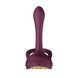 Смартэрекционное кольцо Zalo &mdash; BAYEK Velvet Purple, двойное с вводимой частью, пульт ДУ SO6645 фото 6
