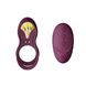 Смартэрекционное кольцо Zalo — BAYEK Velvet Purple, двойное с вводимой частью, пульт ДУ SO6645 фото 7