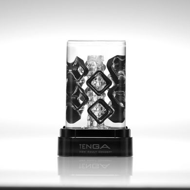 Мастурбатор TENGA Crysta Block, уникальный рельеф, стимулирующие плотные блоки, прозрачный материал SO3814 фото