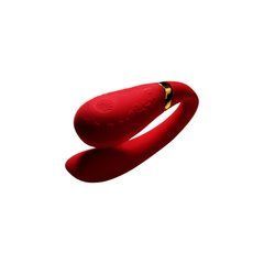 Смартвибратор для пар Zalo &mdash; Fanfan Bright Red SO6670 фото