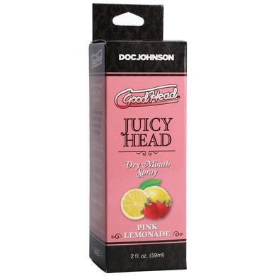 Увлажняющий оральный спрей Doc Johnson GoodHead &ndash; Juicy Head &ndash; Dry Mouth Spray &ndash; Pink Lemonade 2 fl. SO6065 фото