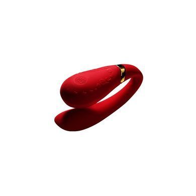 Смартвібратор для пар Zalo &mdash; Fanfan Bright Red SO6670 фото