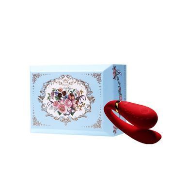 Смартвібратор для пар Zalo &mdash; Fanfan Bright Red SO6670 фото