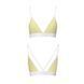 Спортивный топ с двойными бретелями Passion PS007 TOP yellow, size L SO4275 фото 4