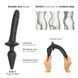 Анальна пробка з дилдо Strap-On-Me SWITCH PLUG-IN REALISTIC DILDO BLACK - L SO6828 фото 2