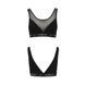 Топ з прозорою вставкою Passion PS002 TOP black, size XL SO4202 фото 5